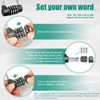 NBYT Letter Combination Padlock, Gym Changing Cabinet, School Wardrobe, Storage