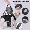 Yuragim Dog Carrying Aid, Portable Dog Harness Stairs Adjustable Carrying
