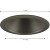 Progress Lighting P8066-20 Step Baffle for Insulated Ceilings 7-3/4-Inch Outside
