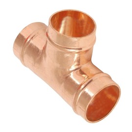 10mm Solder Ring Equal Tee - Bag of 5