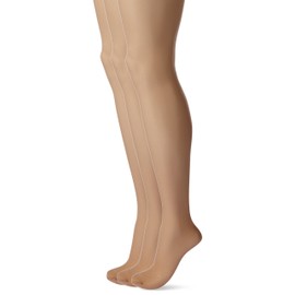 HUE Essential Solutions Age Defiance Control Top Pantyhose, 5, Natural