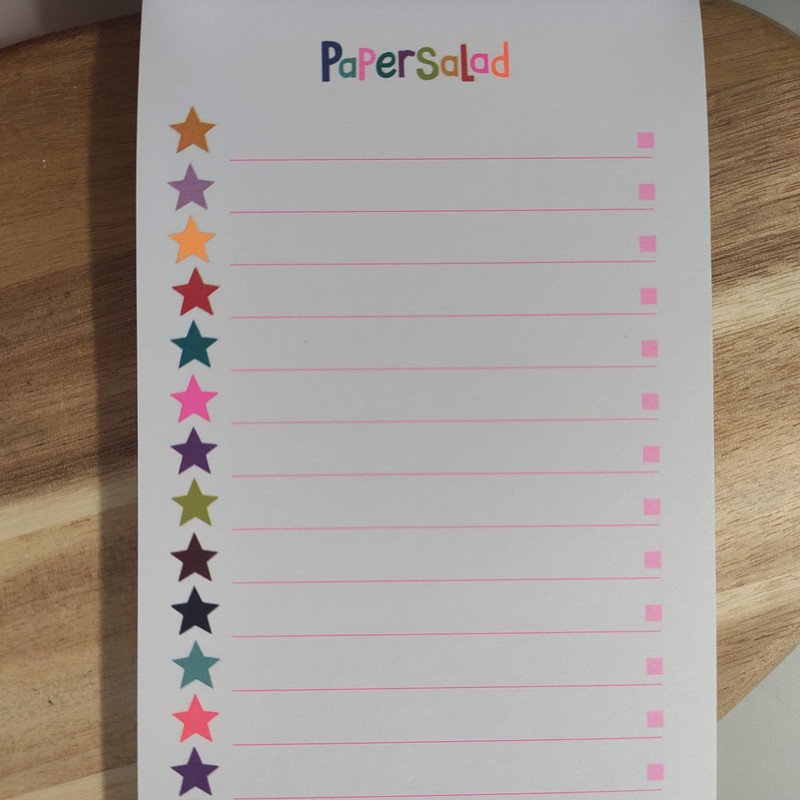 The Great British Card Company Paper Salad - Magnetic List