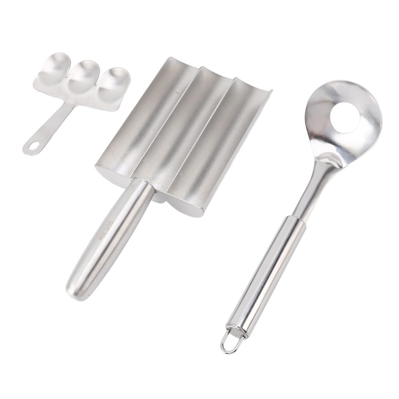 Stainless Steel Triple Meatball Maker Efficiently Makes 3 Meatballs at