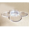 MEYA Set of 20pcs Clear Acrylic Discs, Plexiglass Laser cut