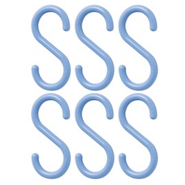 Sekisui Resin Shoji AS-8 Free Hooks, Blue, 6 Pieces