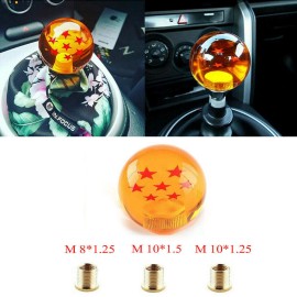 BB-Auto Dragon Ball DBZ 7 star Universal Auto Manual Gear Stick Shift Knob Shifter AT MT