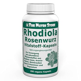 Rhodiola Rosenwurz vegane Kapseln 200 Stk.