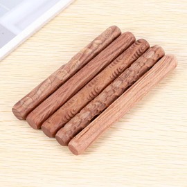 Haudang 5 Pieces Pottery Tools Hand Rolls for Clay Stamp Pattern Roller, Pottery Tools Clay Modelling Pattern Roller Kit