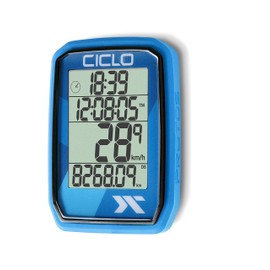 CICLO PROTOS 205 Wireless Bike Computer Blue with 5 Automatic Functions