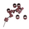 ORFOFE 14pc Versatile Sanding Drum Bands Kit for Nail Drill