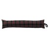 Classic Home Store Black Stewart Tartan Draught Excluder Check French