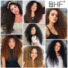 BHF 26 inch Kinky Curly Clip In Hair Extension, Double