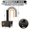 M-T Solder Fume Extractor, 80W 168m³/h Soldering Fume Extractor Smoke