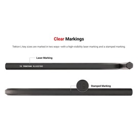 TEKTON 9 mm Flat End Hex L-Key | KLX22090