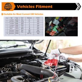 Yonder Flux Terminal Test Probe Kit for GM Vehicles Replace OE: TP-300-A EL-35616-300-A J-35616