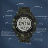Men Digital Sports Watch 50m Waterproof Watch with LED Backlight