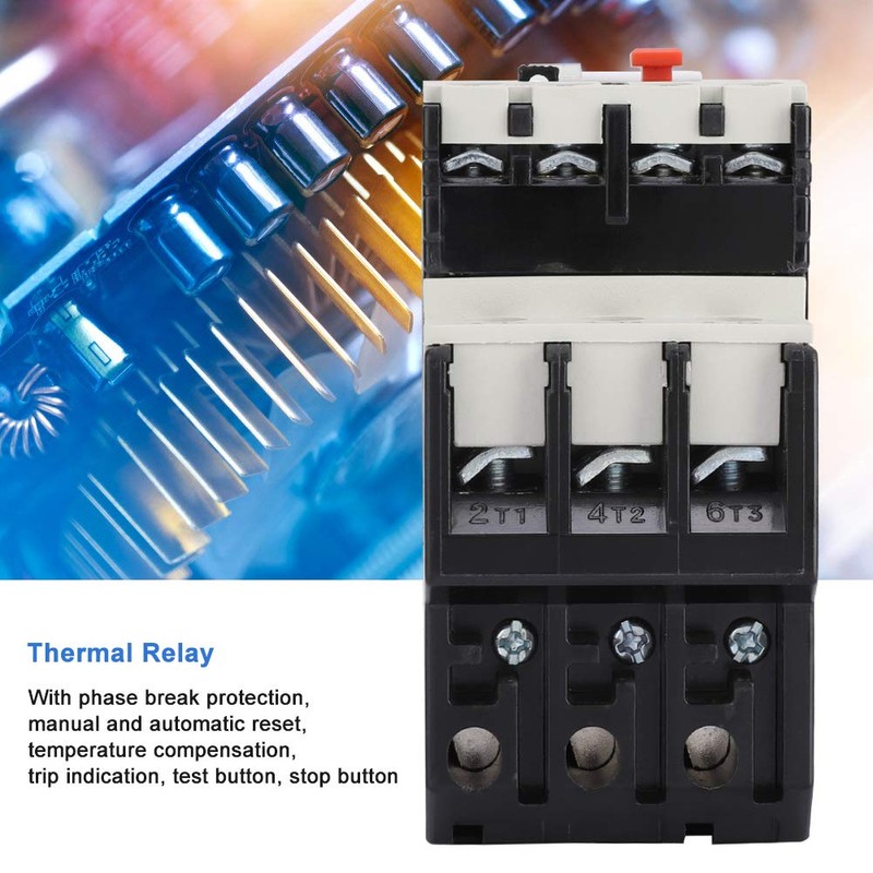 NR2-25 Professional Thermal, Thermal Overload 4-6a Salvamotore Trifase, Overload Relay,
