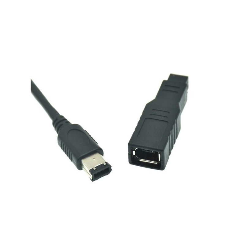 IEEE 1394 6PIN 남성 파이어와이어 400-800 어댑터 IEEE 1394 6PIN