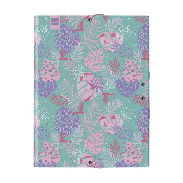 Finocam Prints Floral Flap Folder