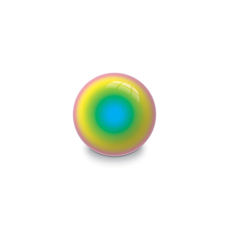 Mondo Pallone da Calcio Arcobaleno, 9 inch Pallone da Spiaggia,