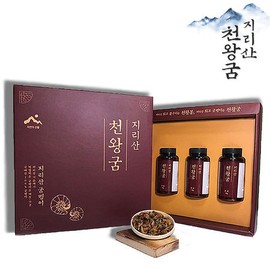 Jiri Mountain specialty dried snails Cheonwanggum 3 bottles 210g high protein healthy / 지리산 명물 건조 굼벵이 천왕굼 3병210g 고단백 건강