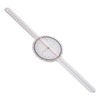 5Pcs Finger Small Joint Goniometer Clear Scale Transparent PVC Finger