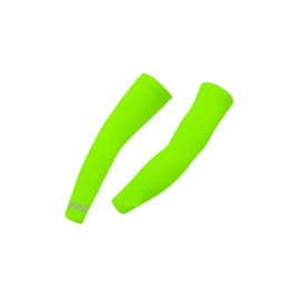 Cycling Arm Warmer Sleeves Outdoor UV Sun Protection Sports Running Driving Arm Sleeves Unisex (Green (Florescent), L/XL)