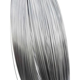 Surprecision Nitinol Shape Memory Wire Silver Super Elastic Nitinol Wire - High Performance and Durability (0.1mm, 32.8ft)