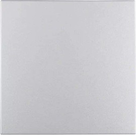 Hager B1 – Key Without Lens for Simple Mechanism Aluminium