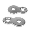 AUXBC 20Pcs Figure 8 Fastener, Metal Table Top Fastener, Heavy