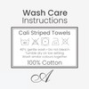 Allure Cali Striped Hand Towels Pack of 2 50 x