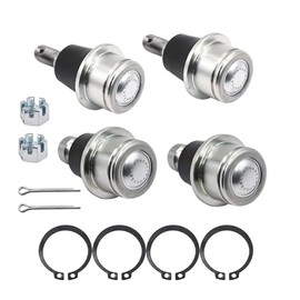 Upper & Lower Ball Joints Fit for Can-Am Outlander Commander Maverick Defender 1000 800 800R 850 650 Max DPS XT 2011 2012 2013 2014 2015 2016 2017 2018 2019 2020 2021 2022-4 Pcs