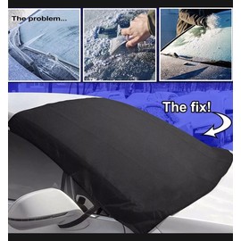 OxGord Car Windshield Cover for Ice and Snow, Waterproof Frost Protector heavy duty