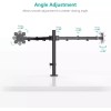 Wali Soporte Para 2 Monitores Doble Dual Escritorio Wali M002