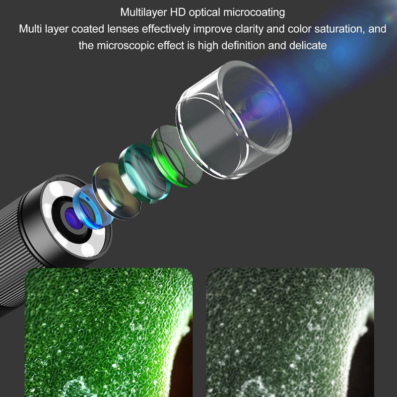 Handheld Digital Microscope with 2 Inch Screen 400 to 800x