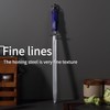 KINTIF Honing Steel 10 inch Professional Knife Sharpener Honing Rod,