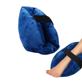 Ticfox Foot Arch Pad, Heel Protector, Heel Protector for Pressure Sores, Ankle Protection Against Pressure Ulcers, Foot or Elbow Protector for Bed or Wheelchair (Blue)