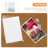 100pcs Transparent Pushpin Bulletin Board Thumb Tacks Magnetic Push Pin