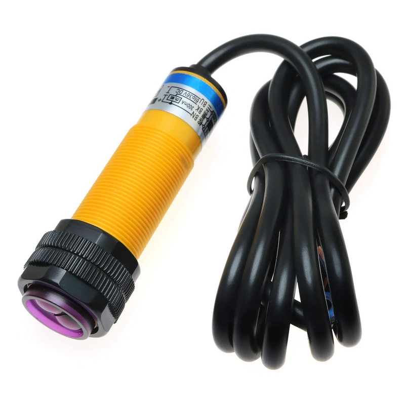 E-outstanding DC 6-36V 3 Wire NPN NO IR Photoelectric Sensor