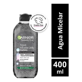 Agua Micelar Jelly Carbón Facial 400 ml Garnier
