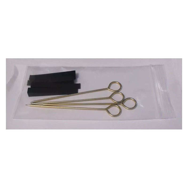 Piano Tuning Mute with Wire Handle - Set of 4
