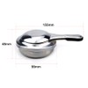 Lixada Stainless Steel Alcohol Cooker, Portable Fondue Burner for Fondue,