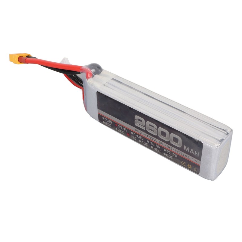 11.1V 35C 2600mAh 3S RC Lipo Battery for FPV Racing