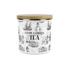 Purely Home Asian Scenes Lemon & Ginger Tea Canister -