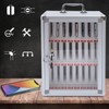 24 Slots Cell Phones Storage Cabinet with a Locked,Aluminum Alloy