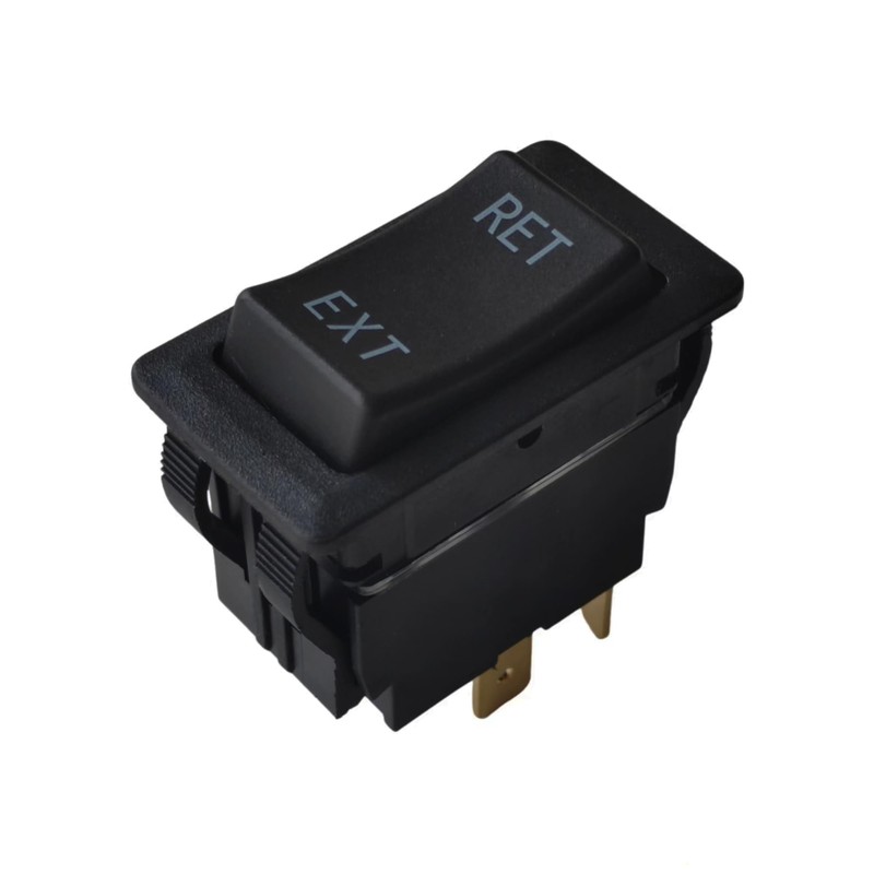 HY60D KEDU 20A 125VAC RET-EXT 4Pin (ON)-OFF-(ON) Pushbutton Switch