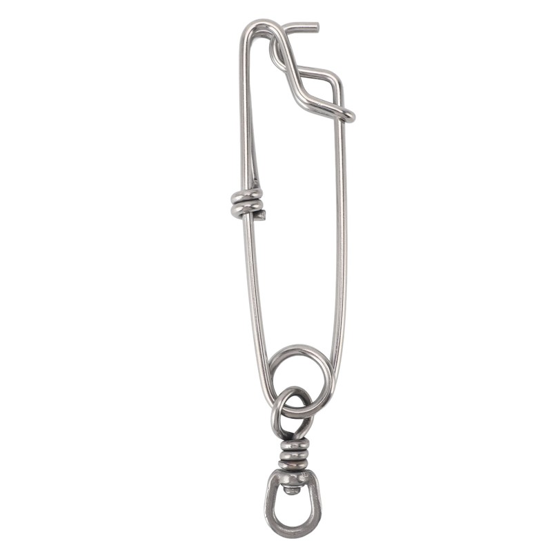 10 Set 3.8 X 150mm Fishing Snap Swivel 304 Stainless