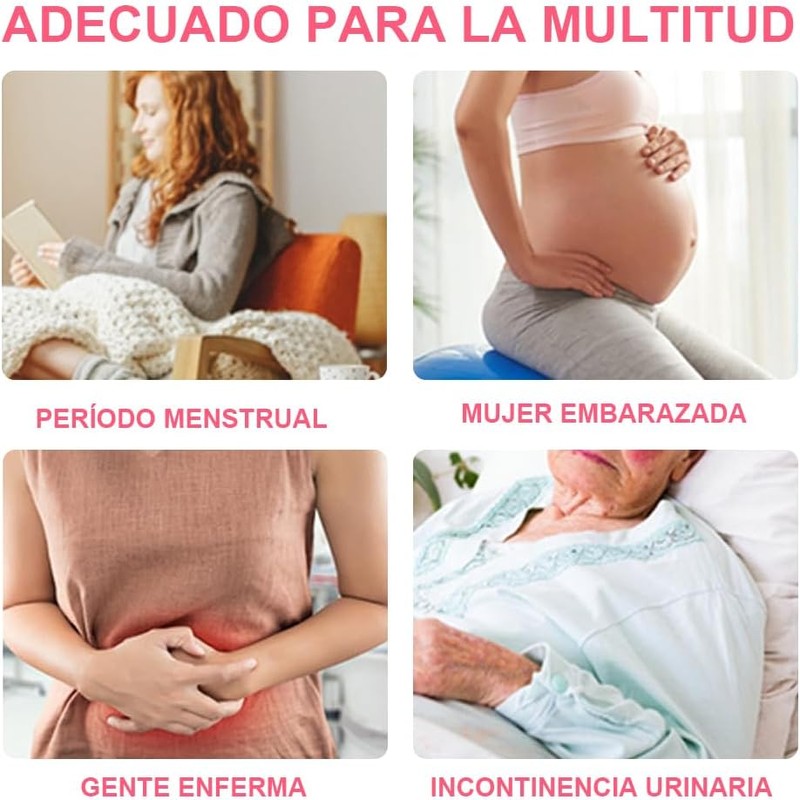 11 pcs Almohadillas Menstruales Reutilizables de Carbón de Bambú Toallas