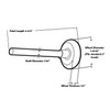 HardwareX supply 2" Nylon Sealed Garage Door Rollers, 6200ZZ High