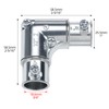QWORK 1/2 Inch EMT Conduit Fittings Inside Corner Pull Elbow,